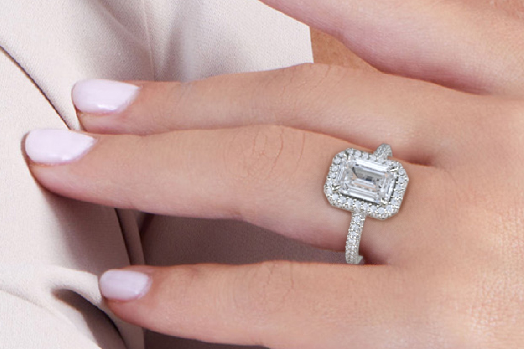 Emerald Cut Diamond Engagement Rings – Paul Bram