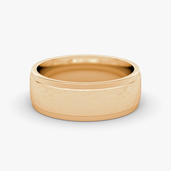 The Hammered Band | Rose Gold