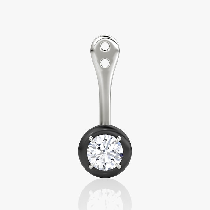 undefined Round Brilliant | Sterling Silver