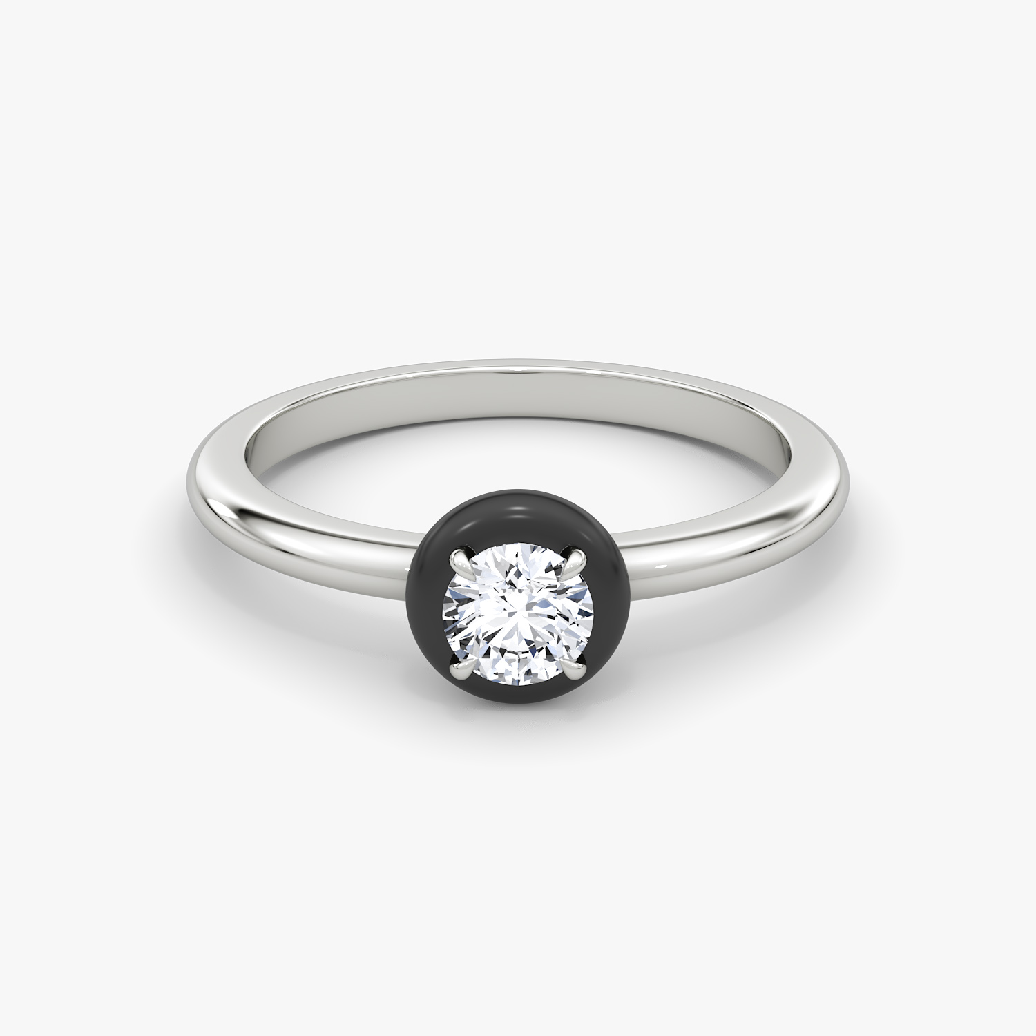 Aura pear-shaped diamond ring