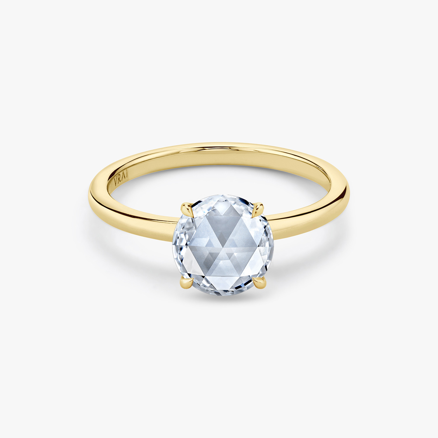 Lab grown hotsell rose cut diamond