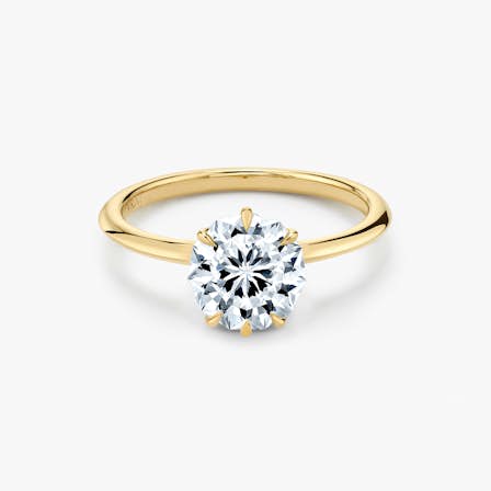 Knife Edge Harmonia Engagement Ring