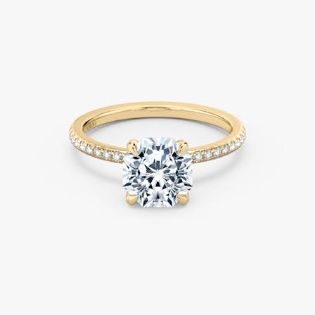The Classic Hidden Halo Octavia Diamond Ring