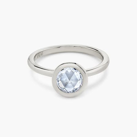 Signature Bezel Round Brilliant Rose