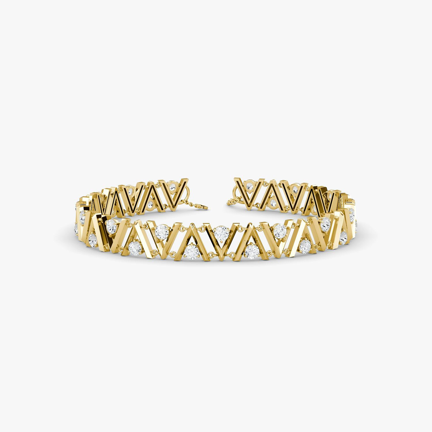 LV Volt One Band Ring, Yellow Gold And Diamond - Jewelry