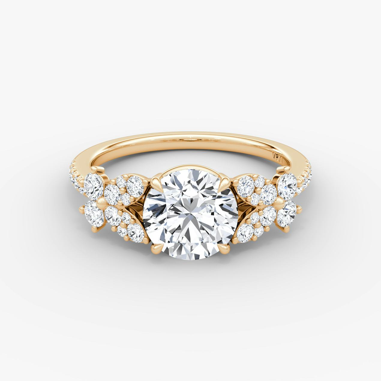 Signature Floral Engagement Ring