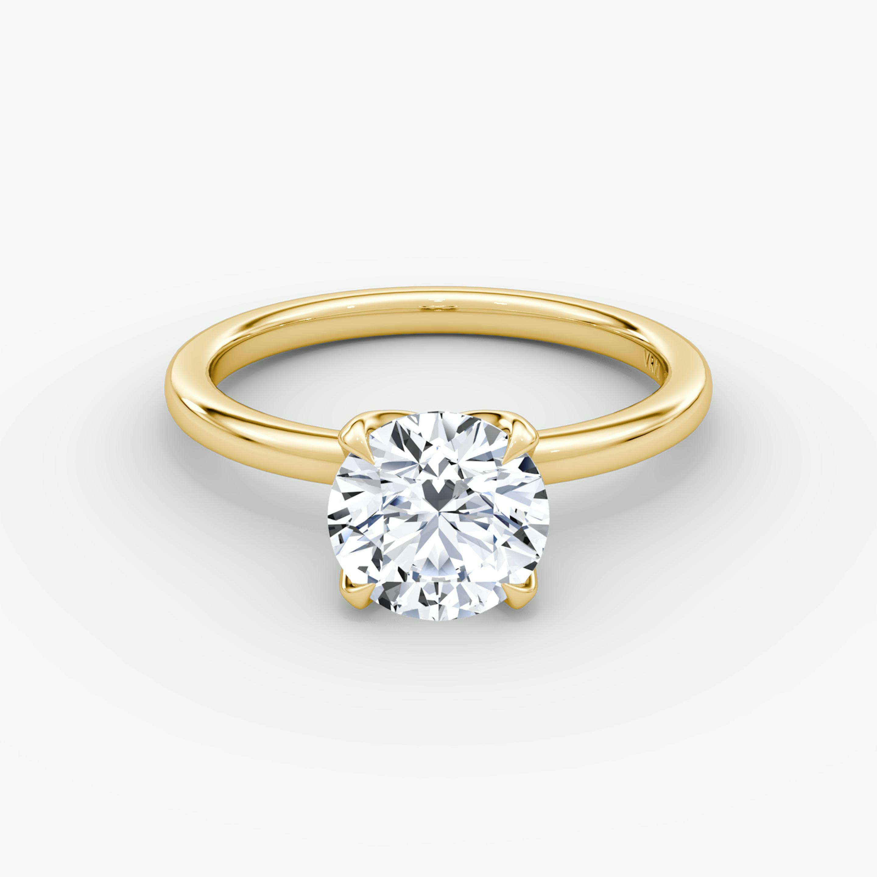 Petal Classic Round Engagement Ring
