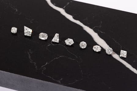 exclusive cut for you diamond shapes include Fusion, Harmonia, Heart, Hexagon, Kite, Long Hexagon, Lozenge, Lucky, Octavia, Oval Rose, Passion