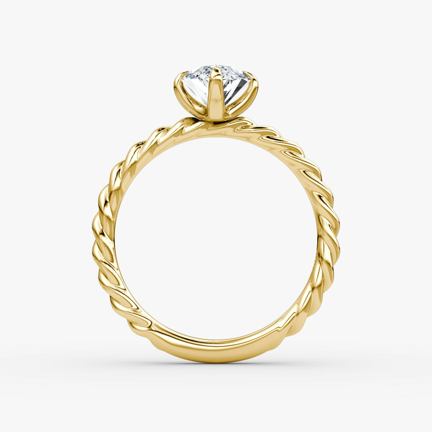 The Classic Rope | Pavé Marquise | 18k | 18k Yellow Gold | Diamond orientation: vertical | Carat weight: See full inventory
