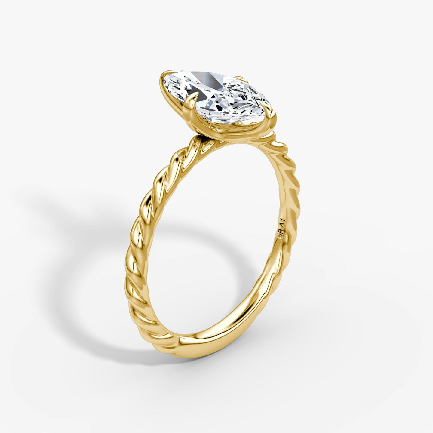 The Classic Rope | Pavé Marquise | 18k | 18k Yellow Gold | Diamond orientation: vertical | Carat weight: See full inventory