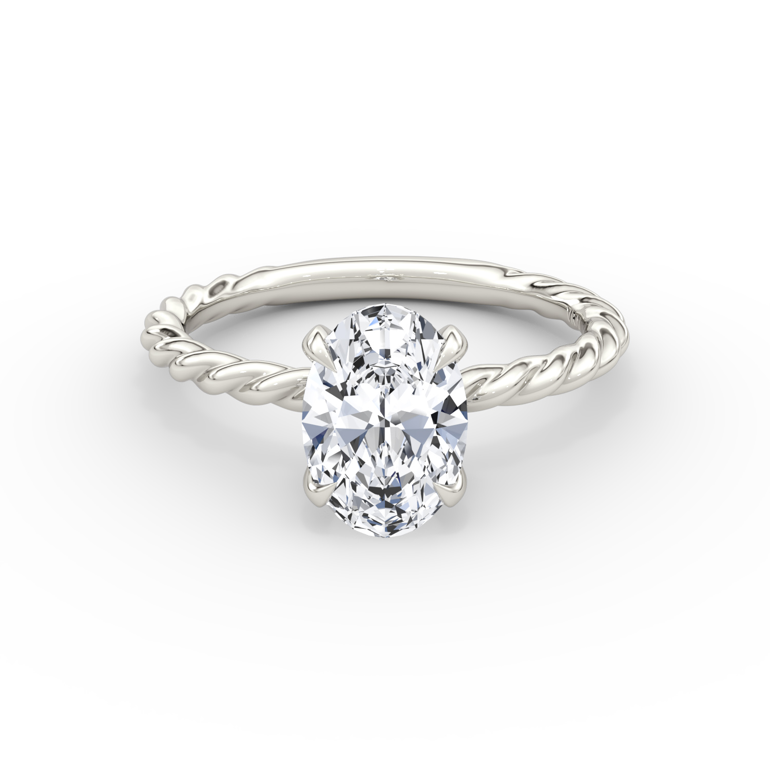 Rope band hotsell engagement ring