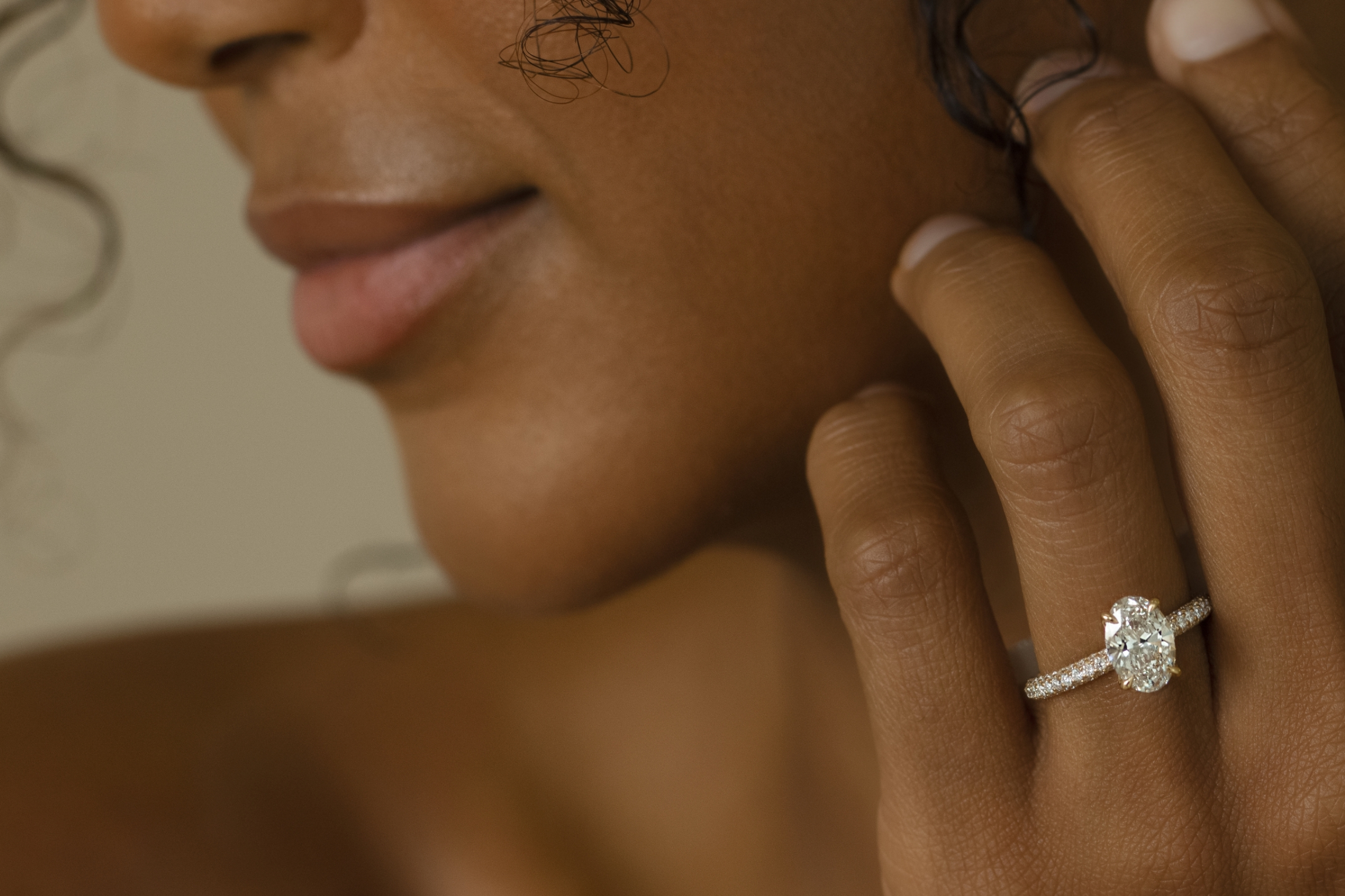 Bespoke Elephant Inspired Platinum, Sri Lankan Sapphire and Diamond  Engagement Ring