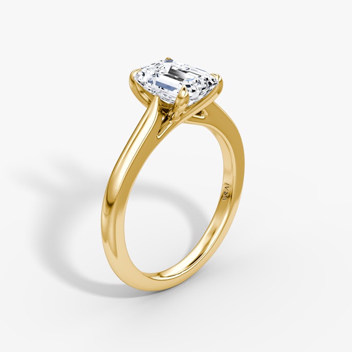The Trellis CathedralEmerald | Yellow Gold