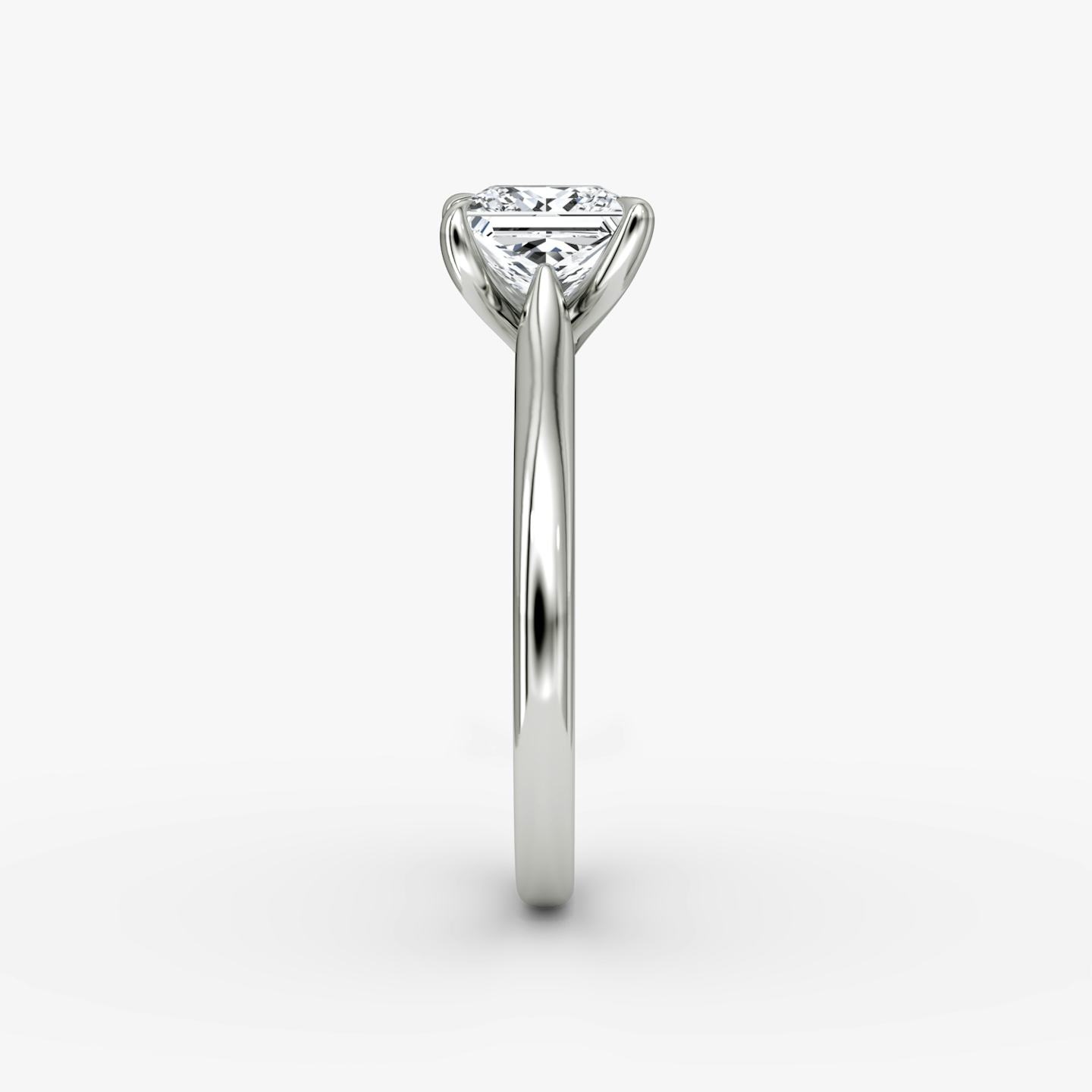 The Trellis Cathedral | Princess | Platinum | Band: Plain | Diamond orientation: vertical | Carat weight: See full inventory