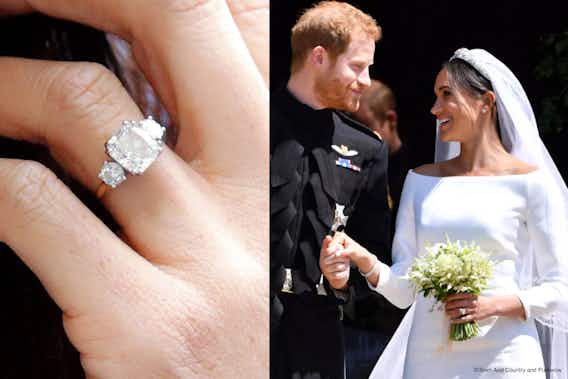 Meghan Markle’s Engagement Ring & Wedding Set