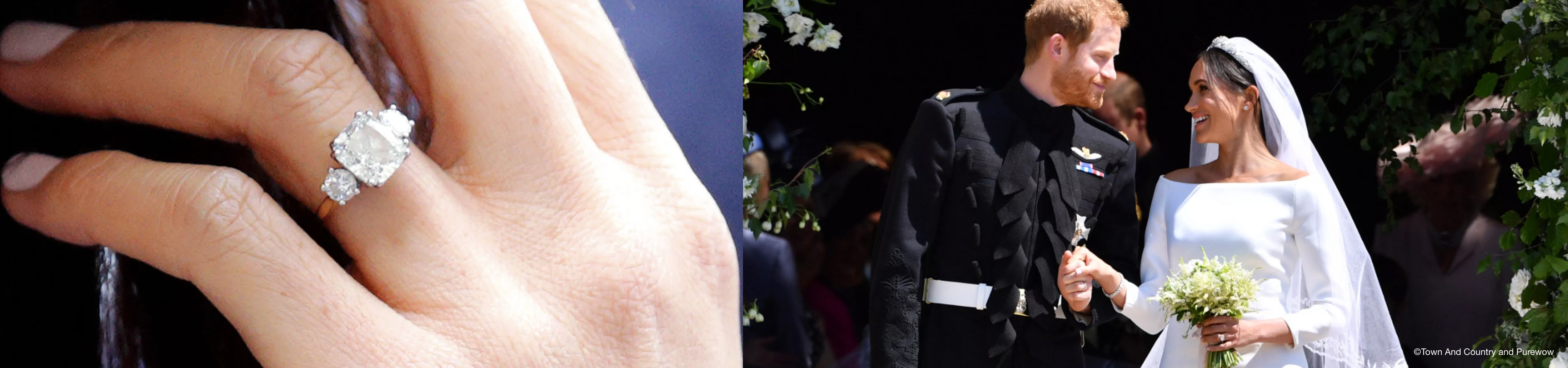 Meghan Markle s Engagement Ring and Wedding Set I VRAI