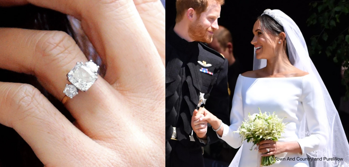 Prince Harry designed Meghan Markle's engagement ring with his mother's  diamonds