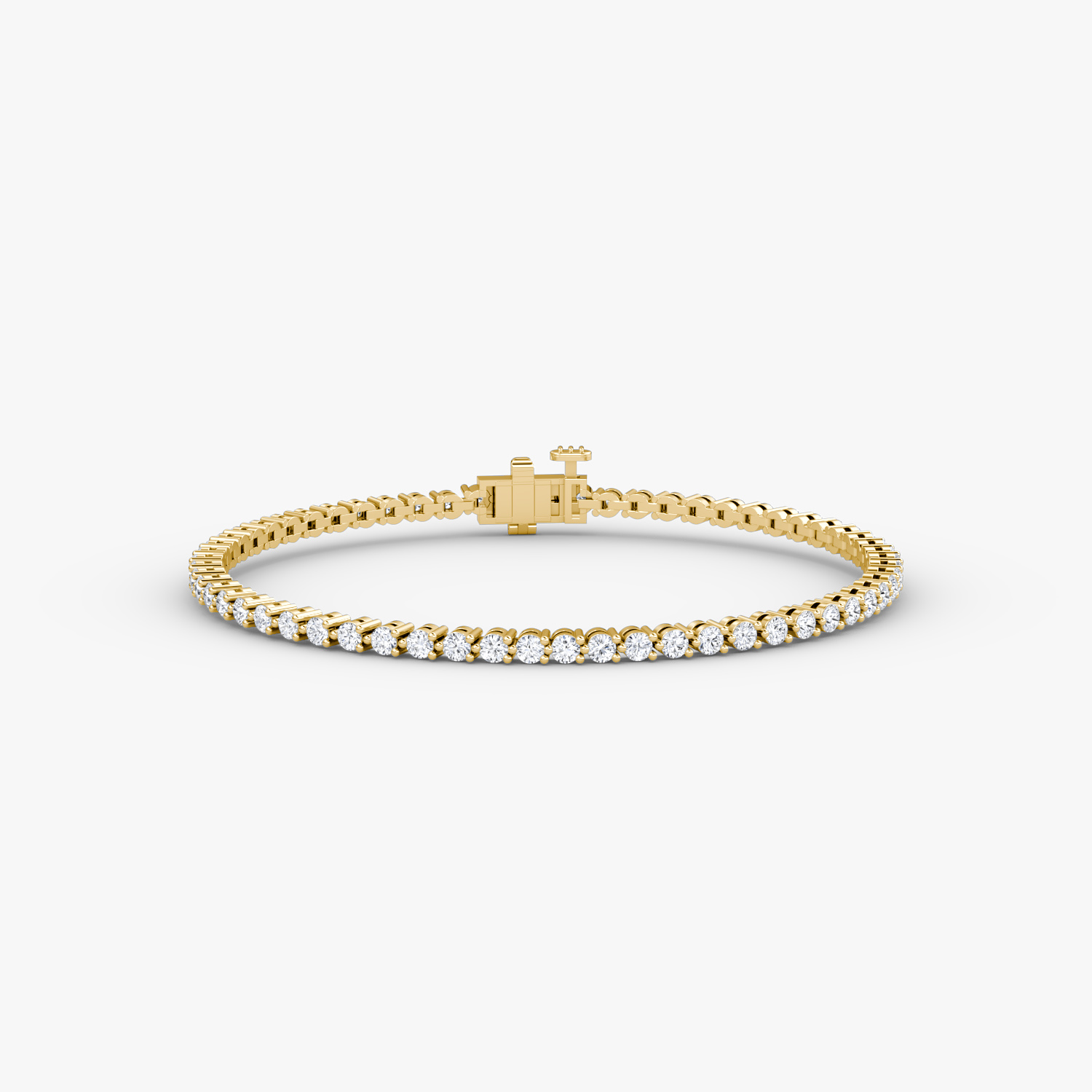 Timeless Two Row Diamond Tennis Bracelet