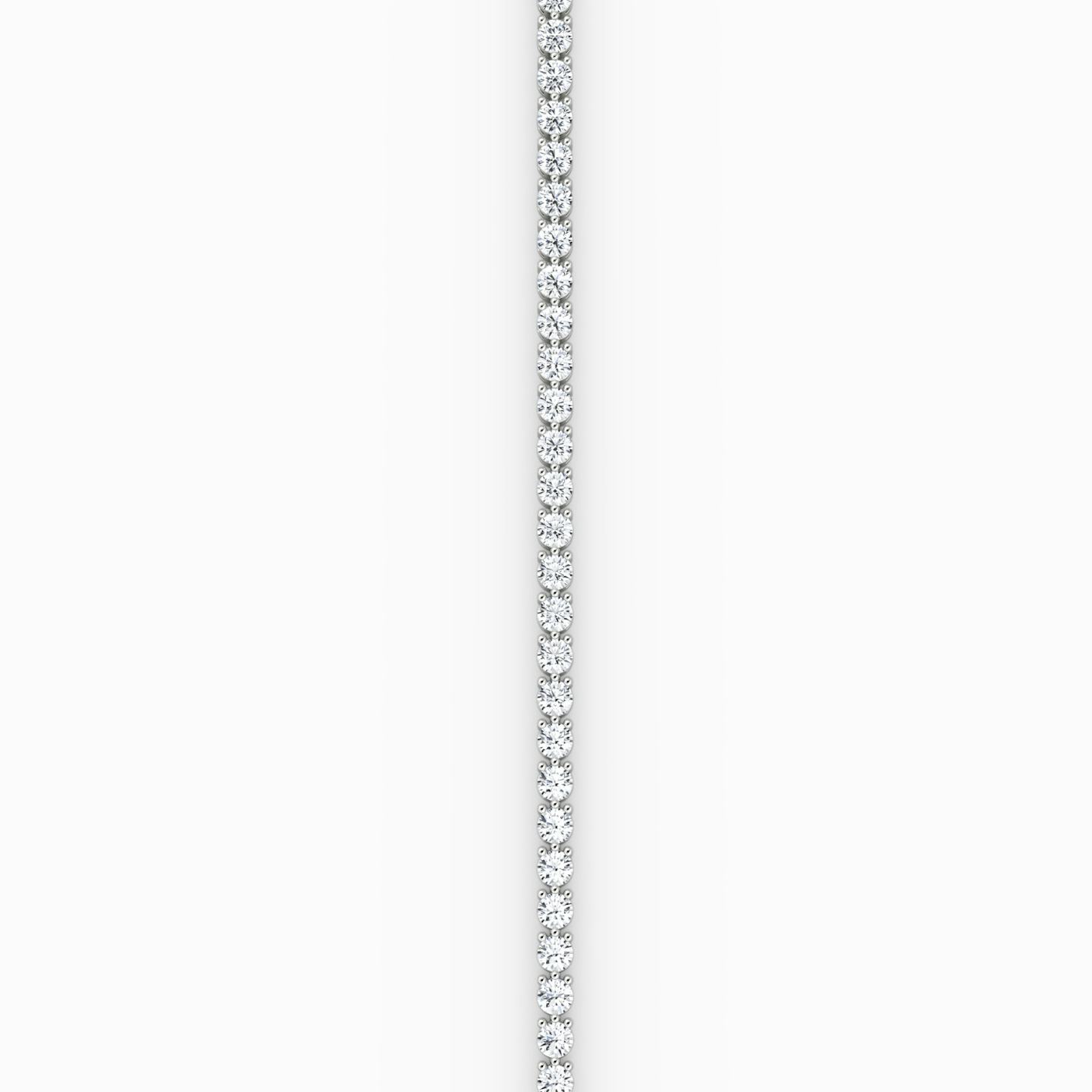 Tennis Armband | Rund | 14k | 18k Weißgold | Kettenlänge: 6.5 | Diamantgröße: Medium
