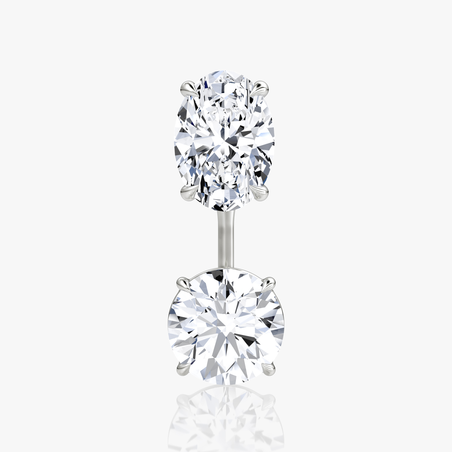Solitaire Stud Ear Jacket Set | VRAI