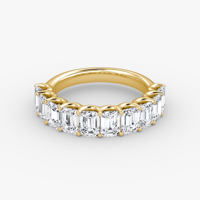 Eternity RingEmerald | Yellow Gold