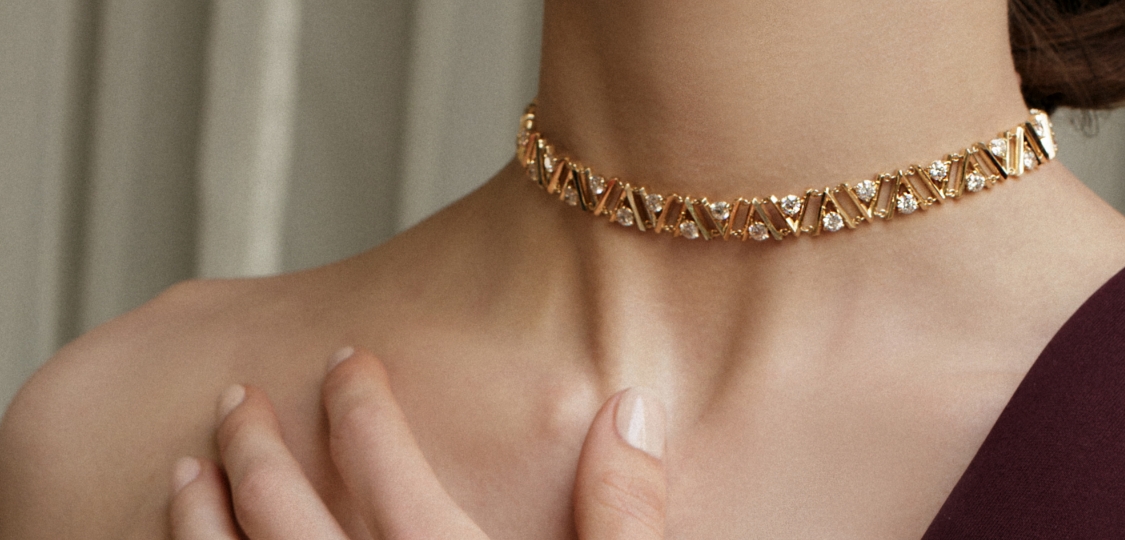 Elegant Choker Necklace Women Statement Love Necklace Pearl Heart Sharp Pendant  Ladies Jewelry For Birthday Girl Friend Gift : Amazon.co.uk: Fashion