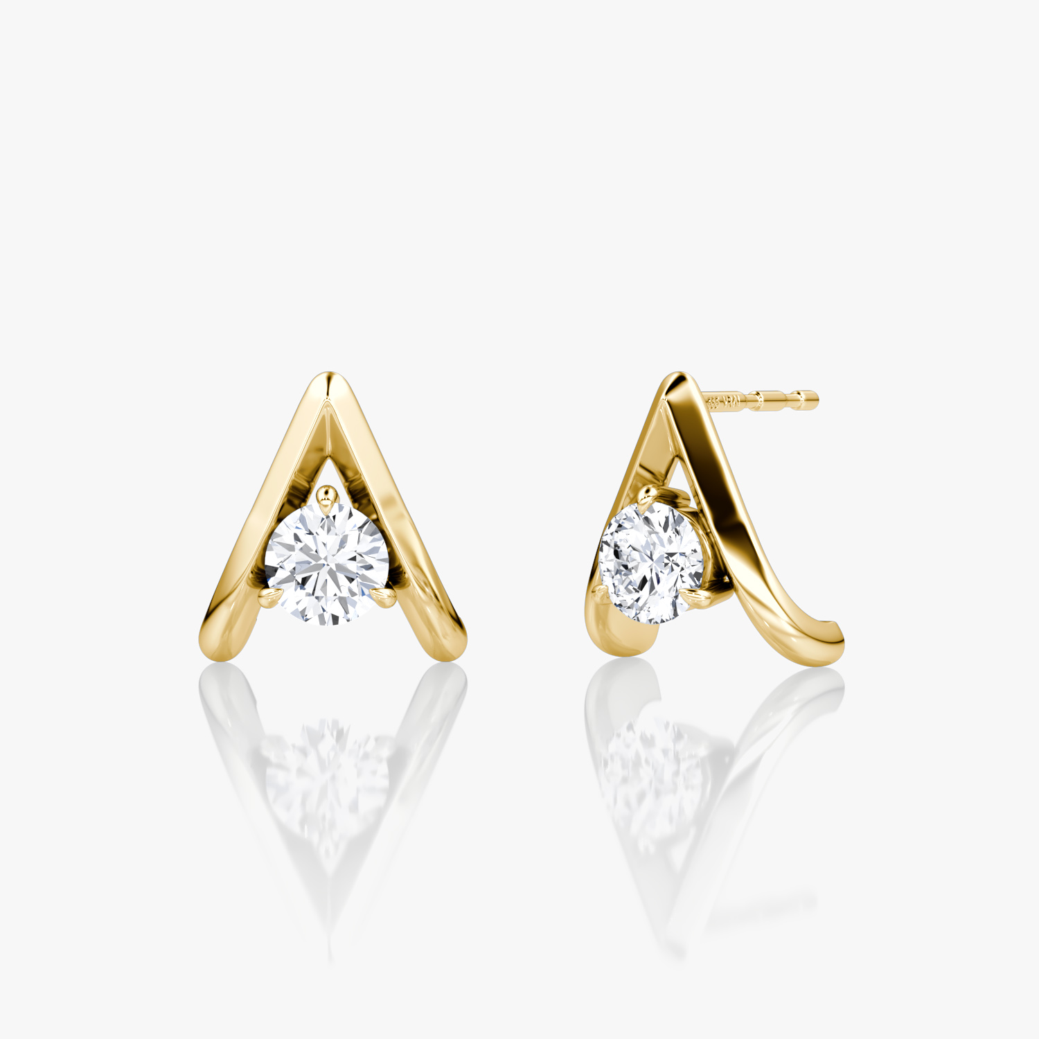 Buy online Gold Brass Stud Earring from fashion jewellery for Women by  Memoir for ₹379 at 68% off | 2024 Limeroad.com