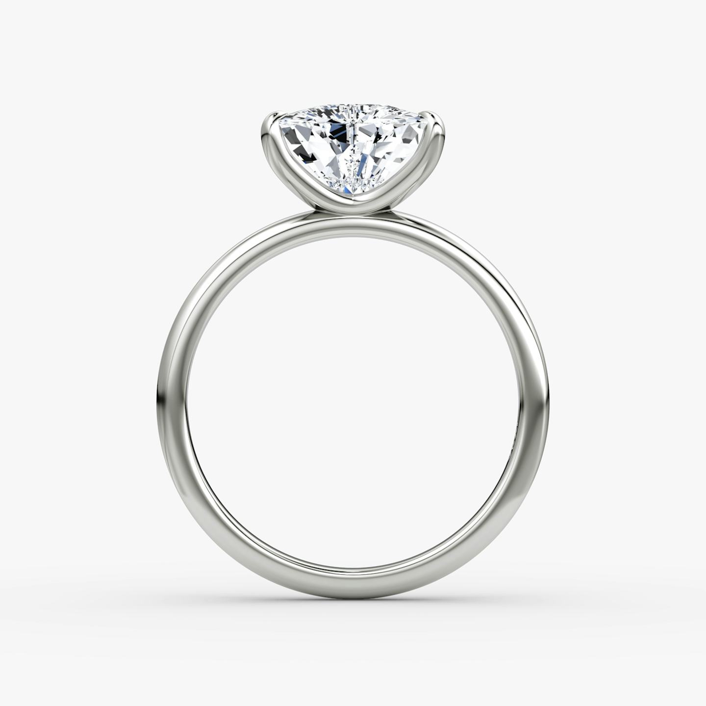 The Classic | Trillion | Platinum | Band width: Large | Band: Plain | Diamond orientation: vertical | Carat weight: See full inventory