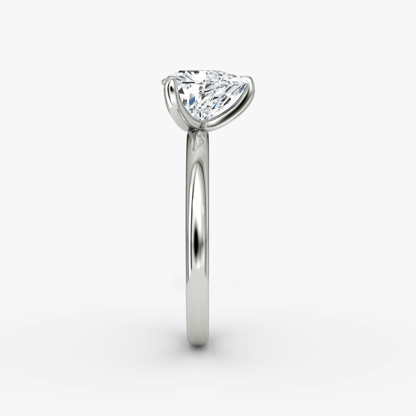 The Classic | Trillion | Platinum | Band width: Large | Band: Plain | Diamond orientation: vertical | Carat weight: See full inventory