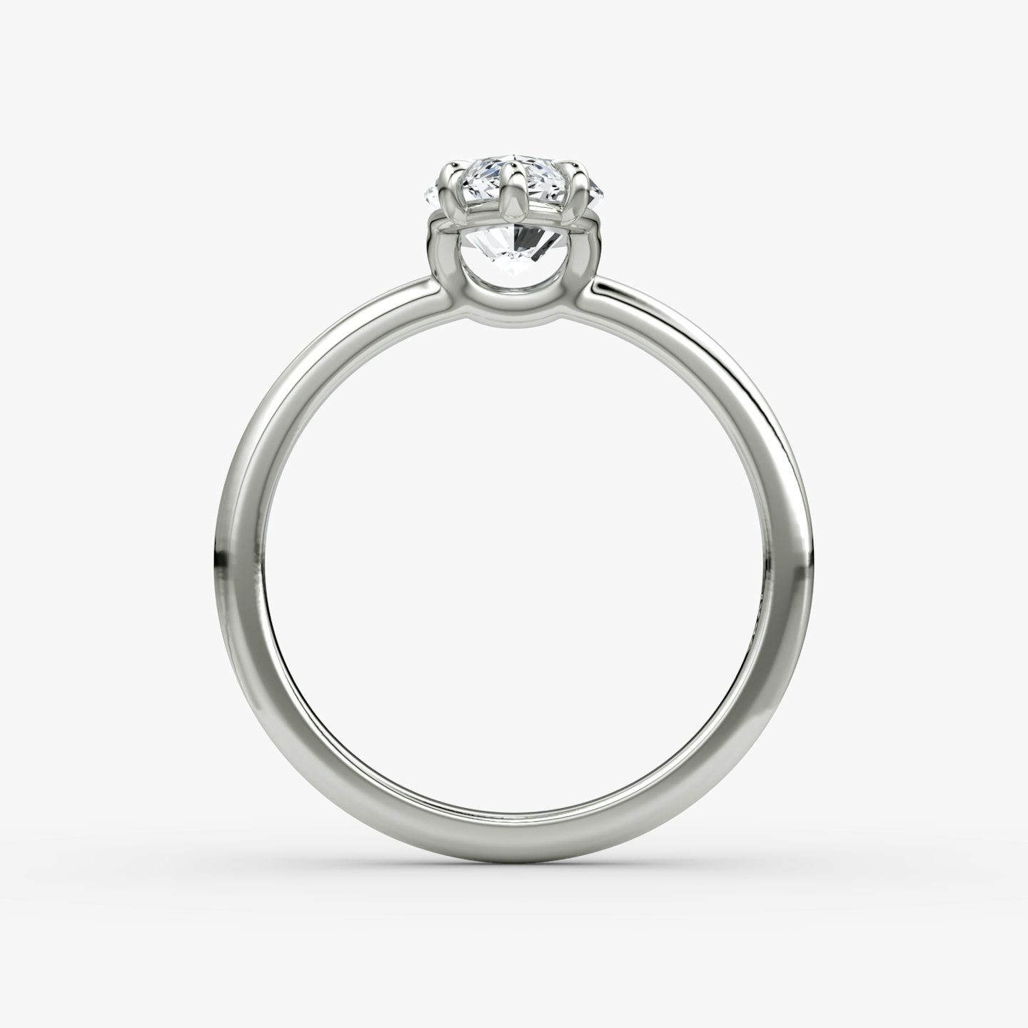 The Signature | Pavé Marquise | Platinum | Band: Plain | Band width: Large | Setting style: Plain | Diamond orientation: vertical | Carat weight: See full inventory