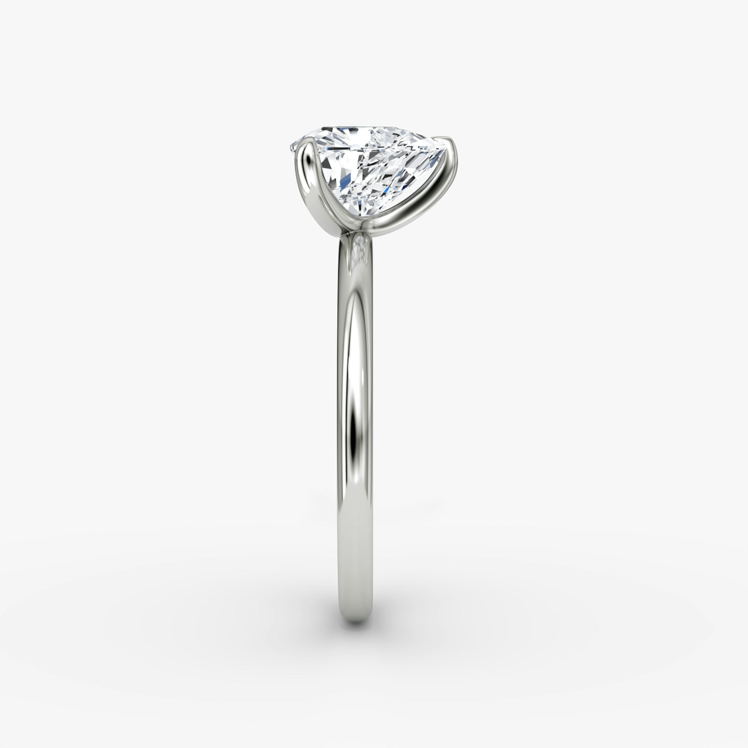 The Classic | Trillion | Platinum | Band width: Standard | Band: Plain | Diamond orientation: vertical | Carat weight: See full inventory