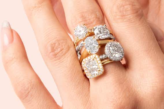 Most Popular Engagement Ring Settings by Decade
