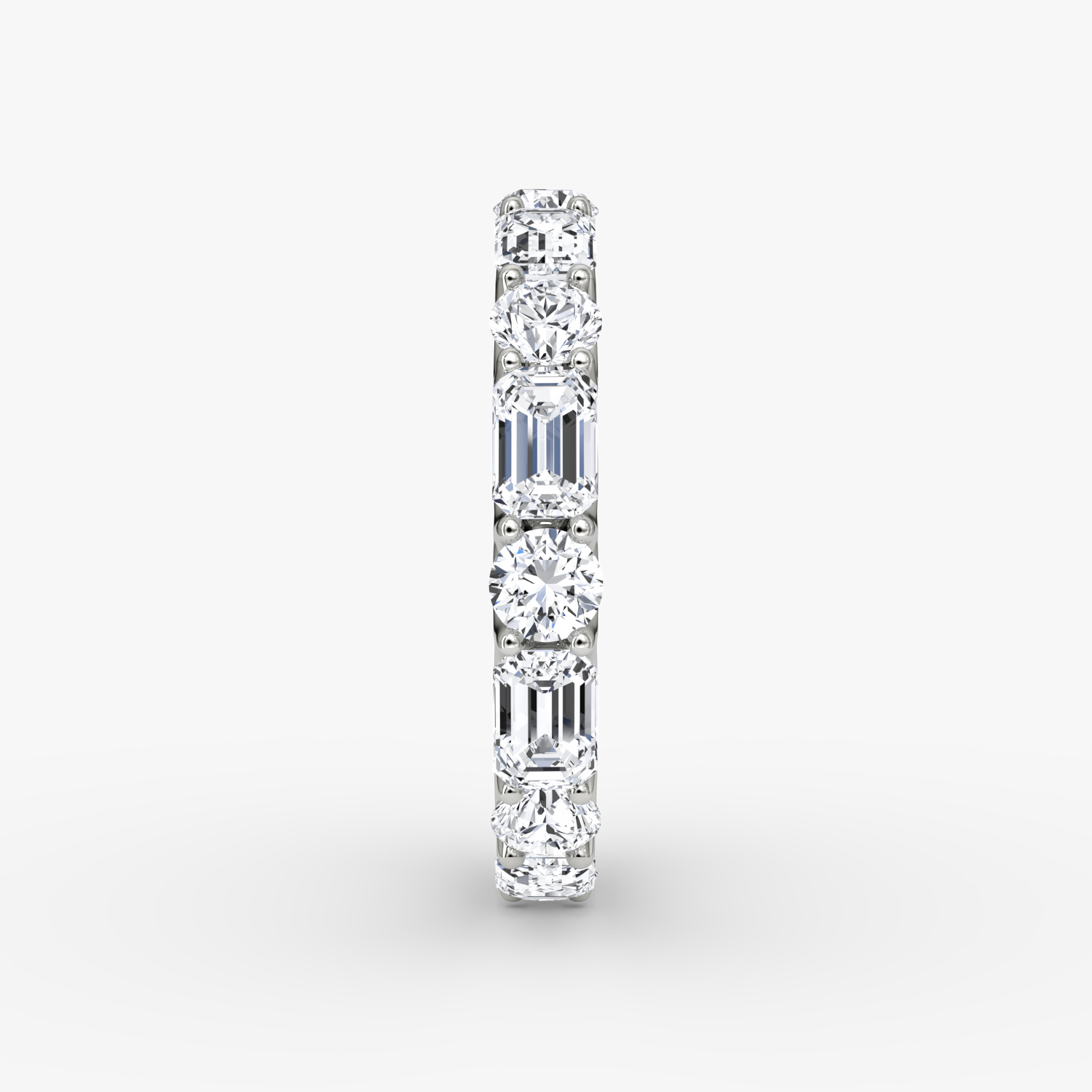 Alternating Shapes Eternity Band - thumbnail 9