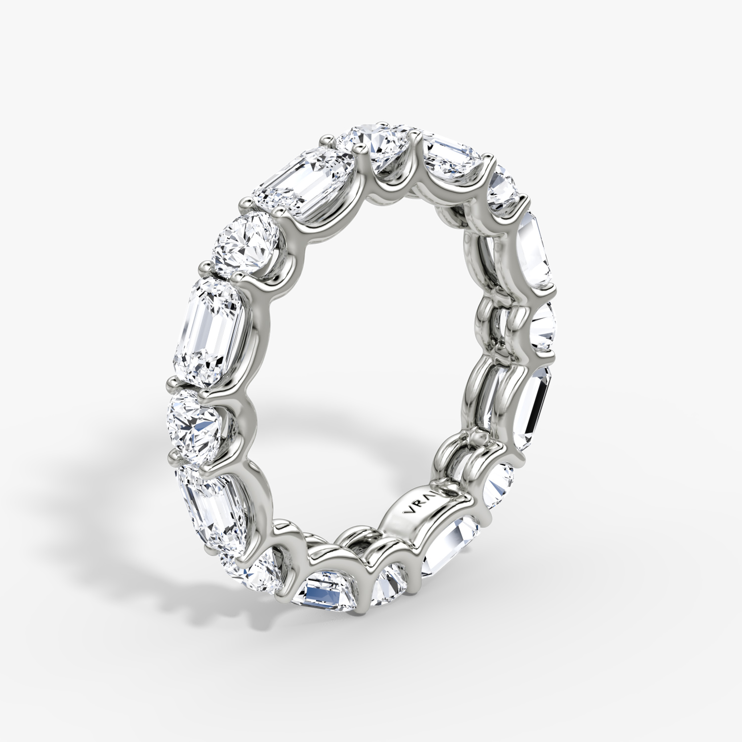 Alternating Shapes Eternity Band - thumbnail 8