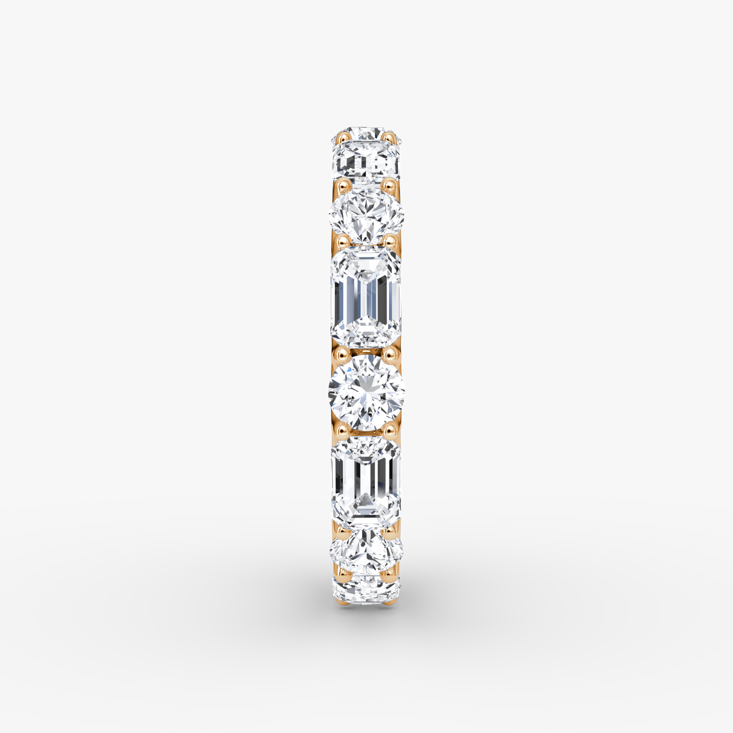 Alternating Shapes Eternity Band - thumbnail 4