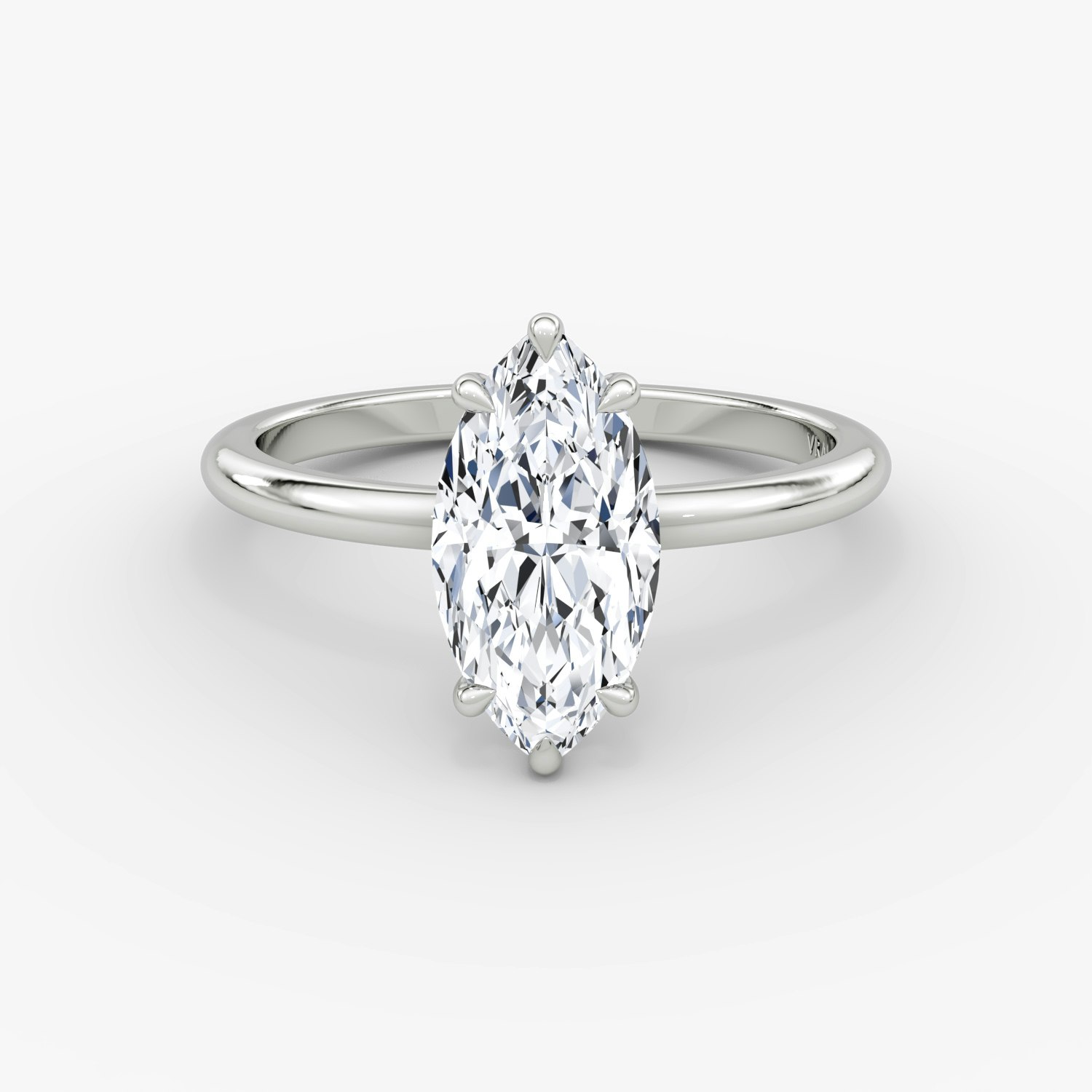 Platinum Marquise Solitaire