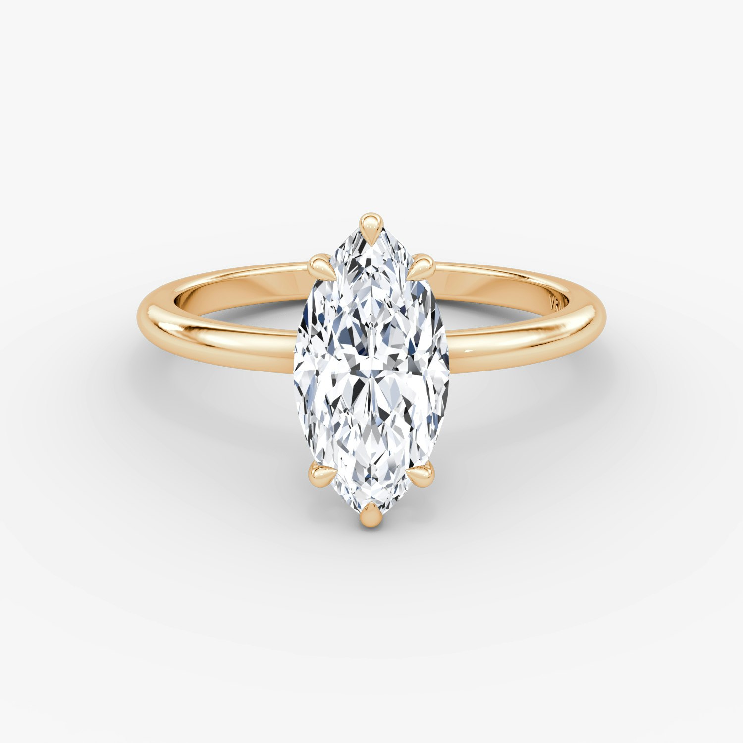 Signature Marquise Engagement Ring | 14k Rose Gold