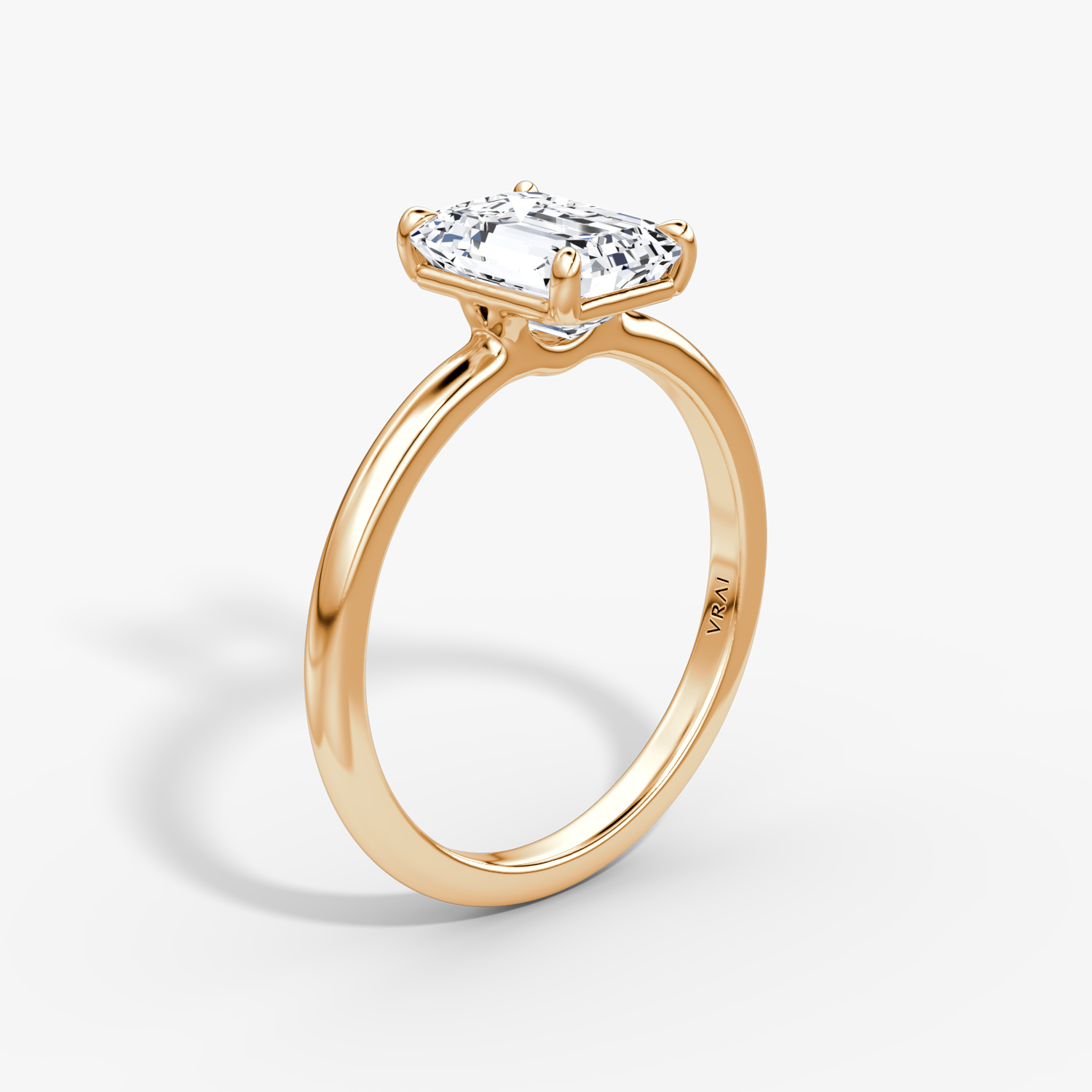 Signature Prong Engagement Ring VRAI