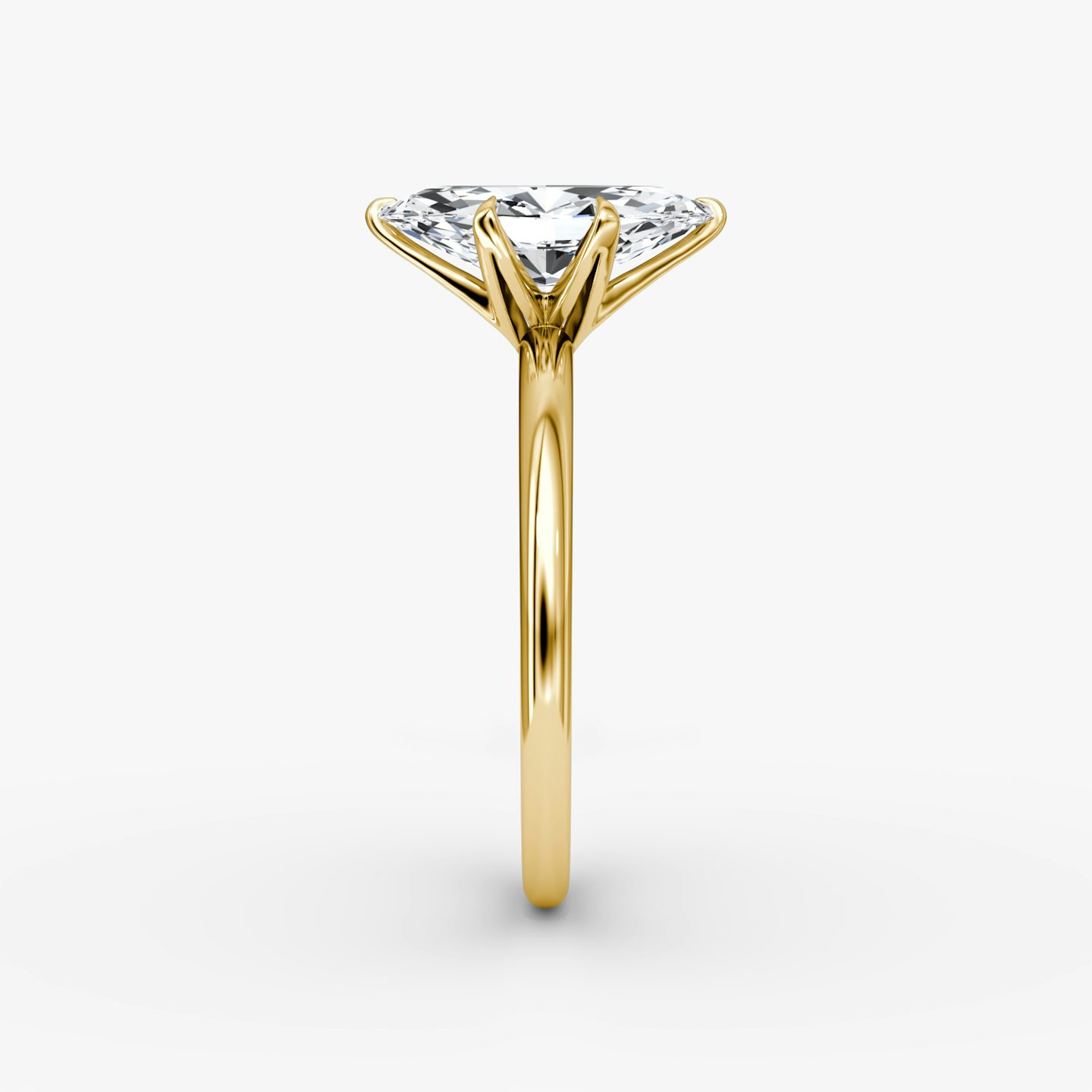 V | Pavé Marquise | 18k | Oro amarillo de 18 quilates | Banda: Simple | Orientación de diamante: vertical | Peso en quilates: Ver stock total