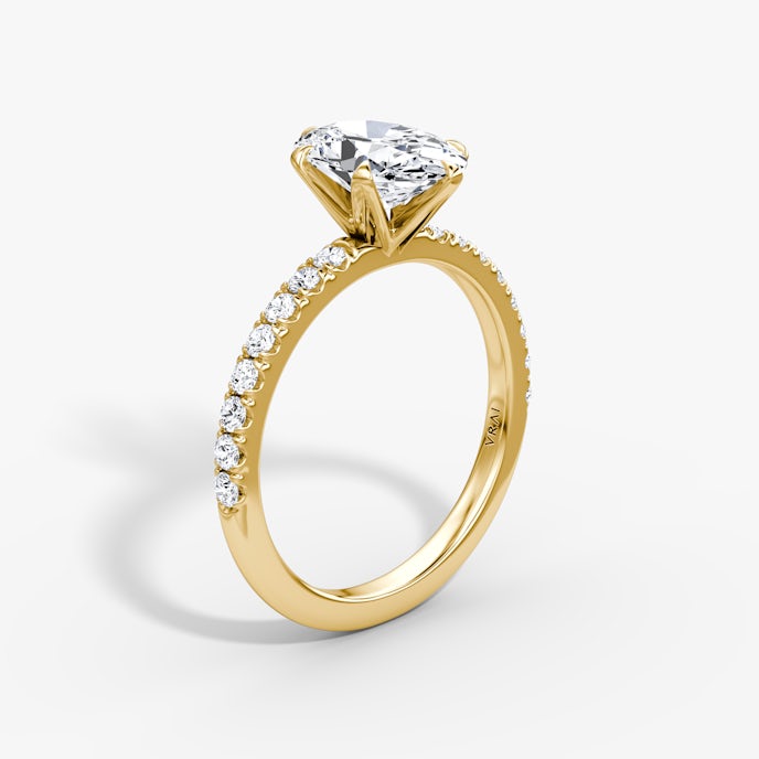 undefined Oval | Yellow Gold