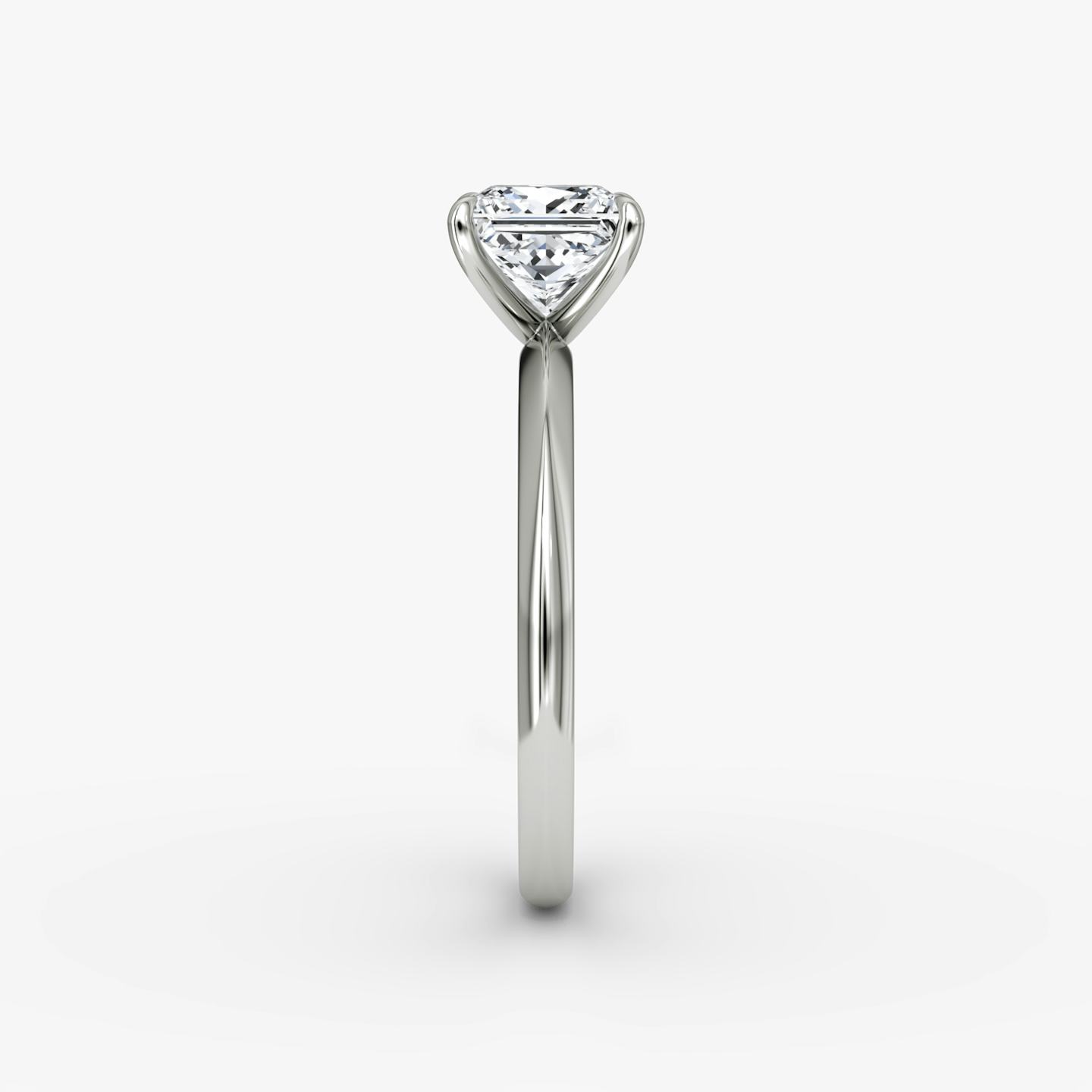 Bague de fiançailles Knife-Edge | Princesse | Platine | Anneau: Simple | Style de sertissage: Simple | Orientation du diamant: vertical | Poids en carats: Voir le stock total