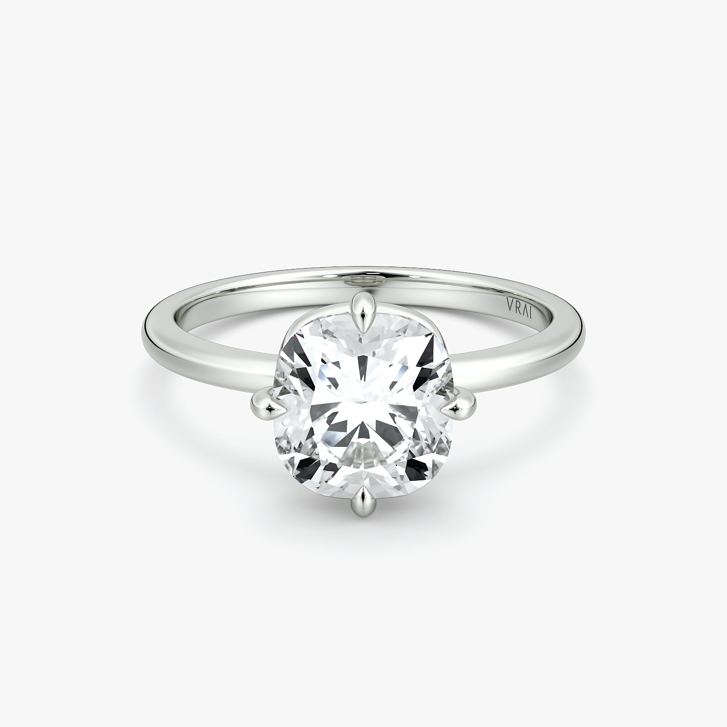 Platinum Compass Ring