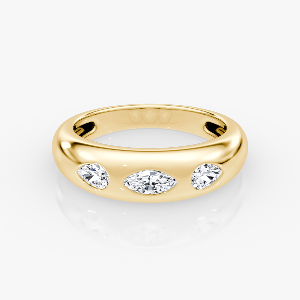 Mixed Shape Dome Band - thumbnail 6