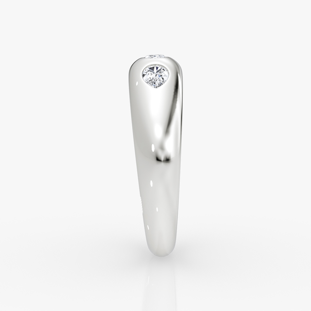 Mixed Shape Dome Band - thumbnail 4