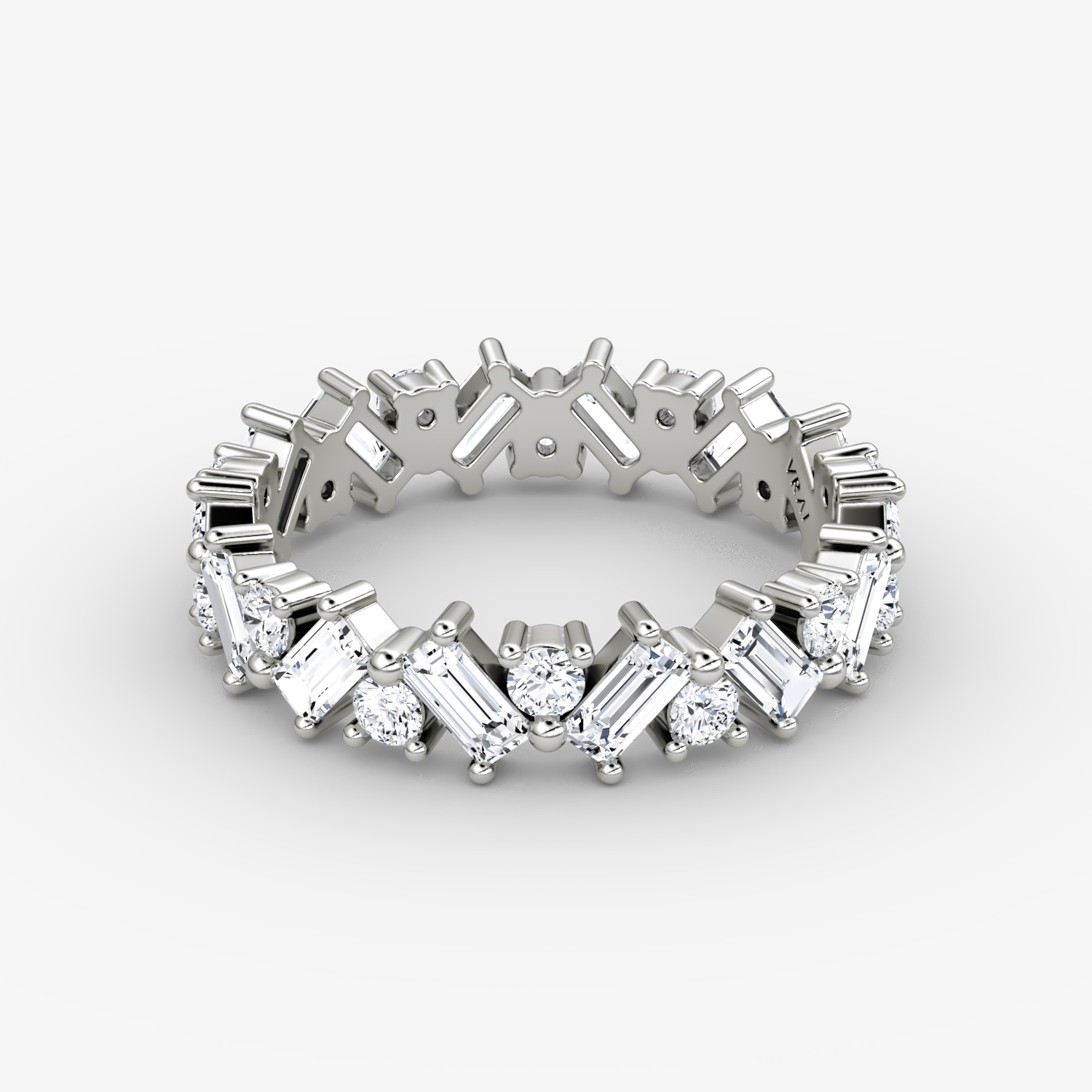 Mixed Shape Eternity Band - thumbnail 6