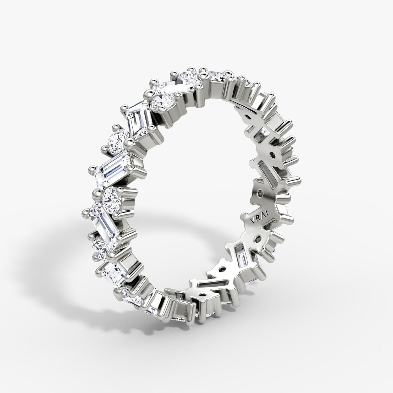 Mixed Shape Eternity Band - thumbnail 9