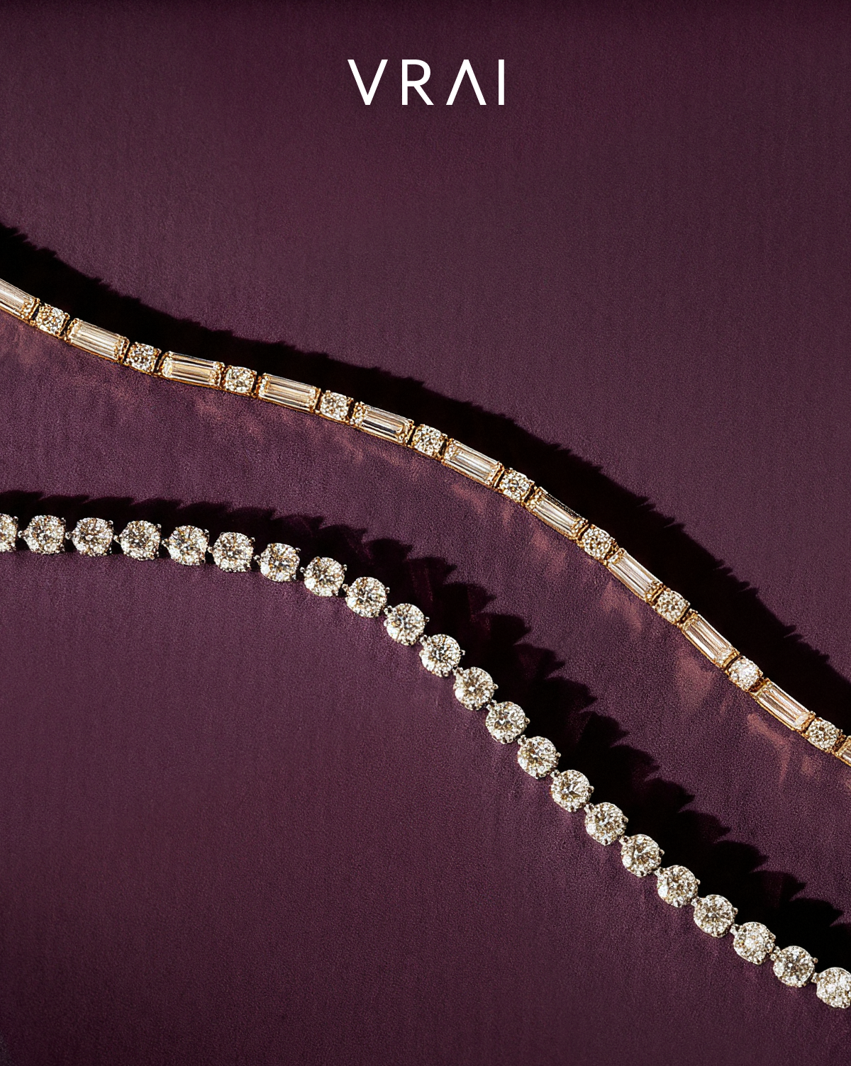 Celebrate her brilliance and individuality with the perfect Mother’s Day gift — sought-after tennis bracelets with VRAI created diamonds.