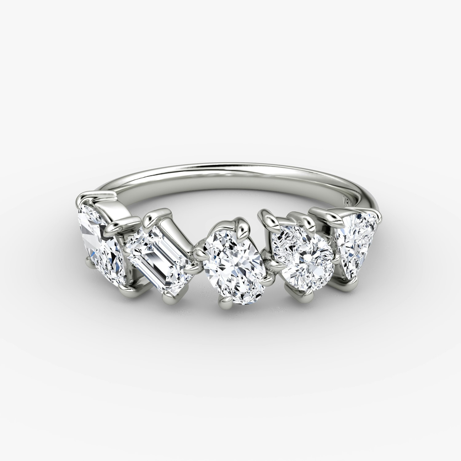 VRAI Shooting Star Rings | 18k White Gold