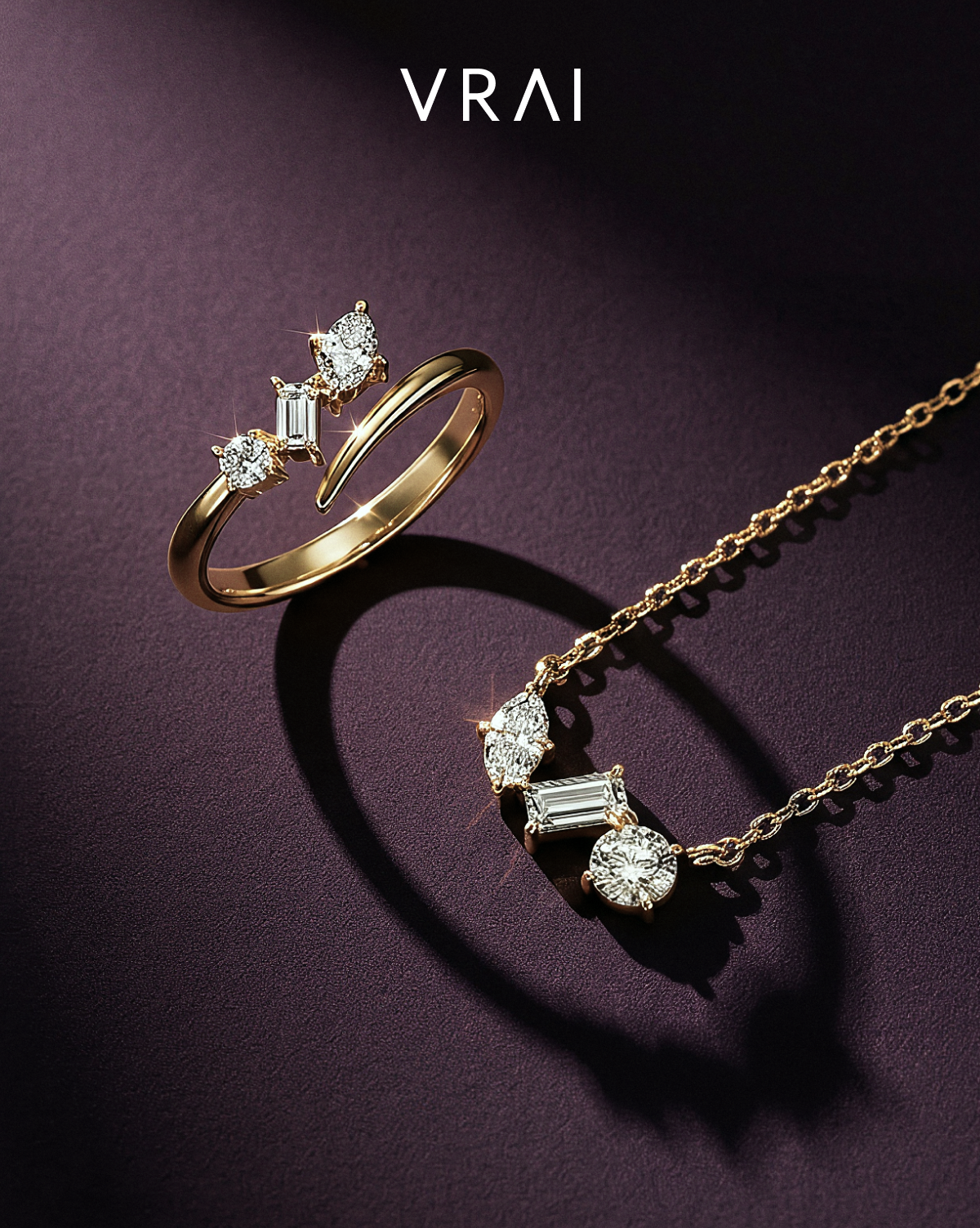 Celebrate with Mother’s Day with VRAI created diamonds