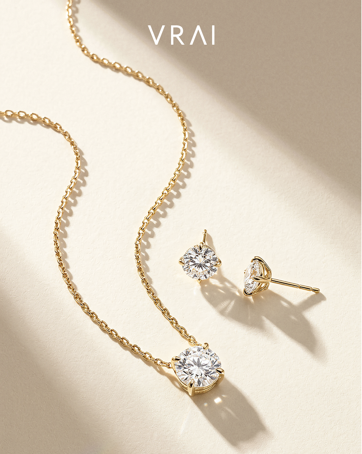 Celebrate your graduate with solitaire gifts featuring VRAI created diamonds.